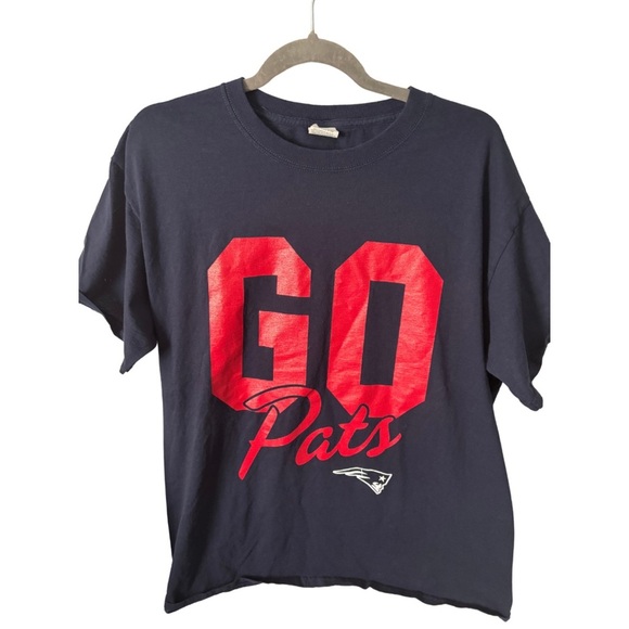Budweiser Promo | Go Pats Navy T-Shirt | Size L - Picture 1 of 6